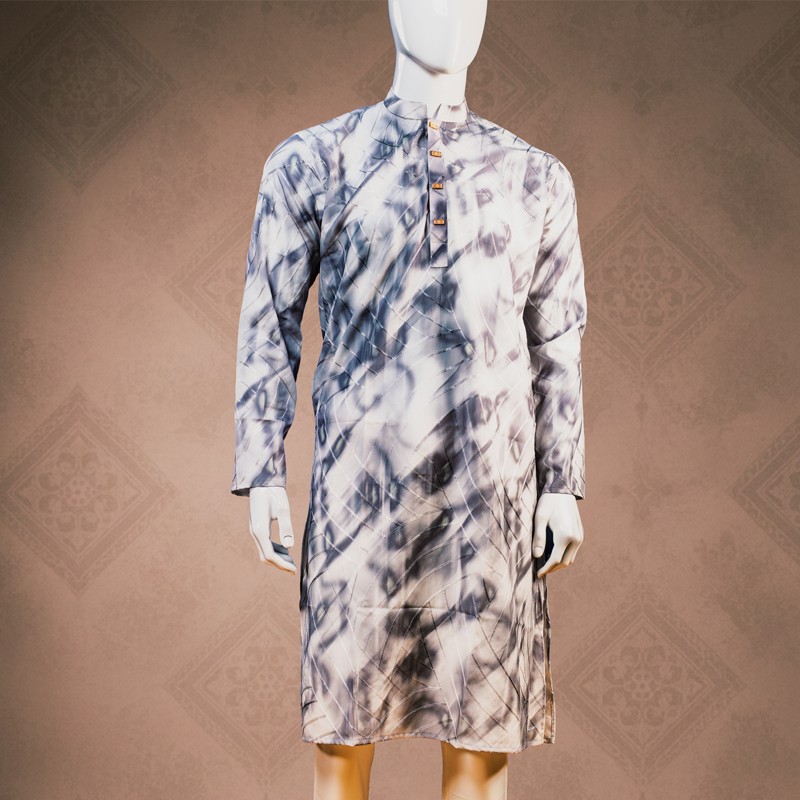 Akij Men’s Printed Panjabi