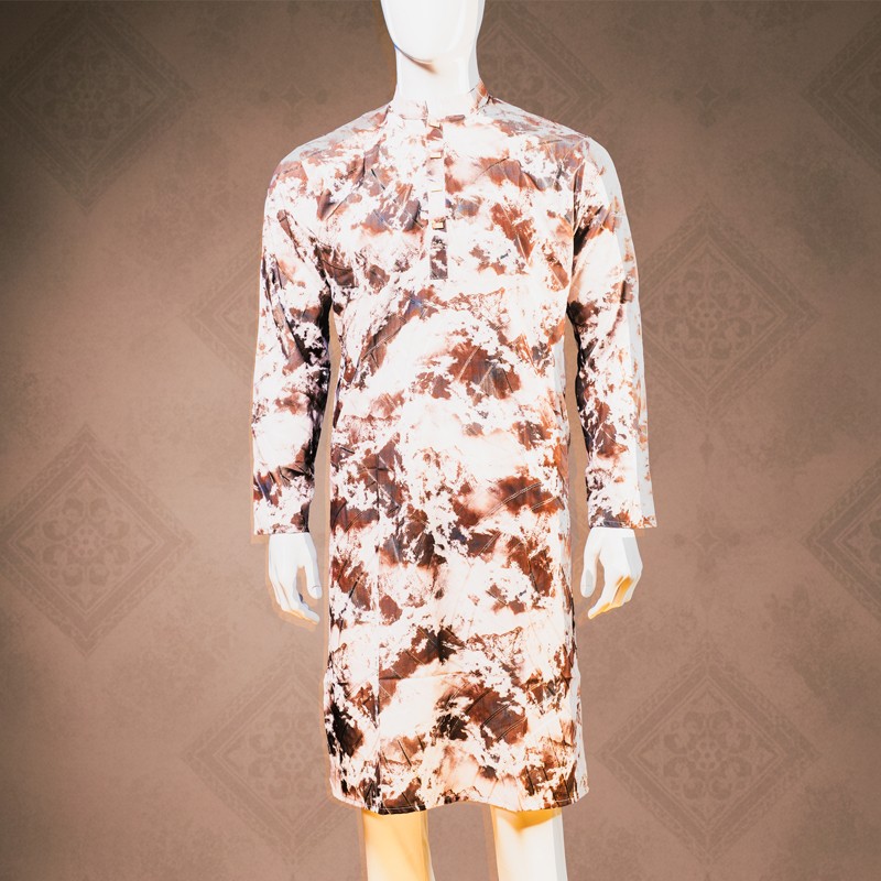 Akij Men’s Printed Panjabi