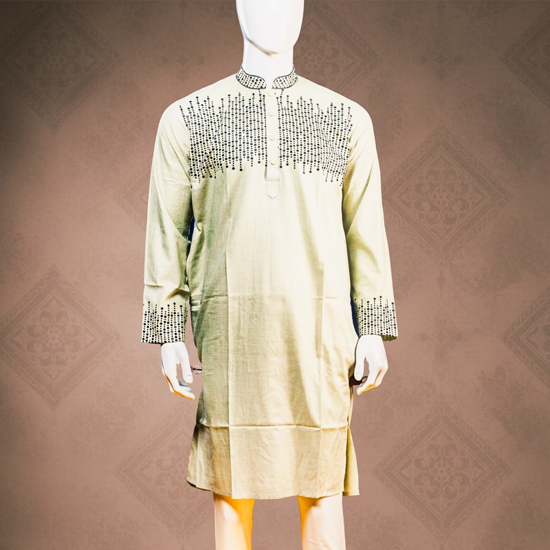 Akij Men’s Printed Panjabi